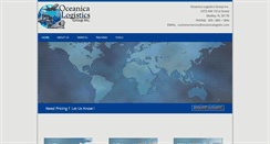 Desktop Screenshot of oceanicalogistic.com
